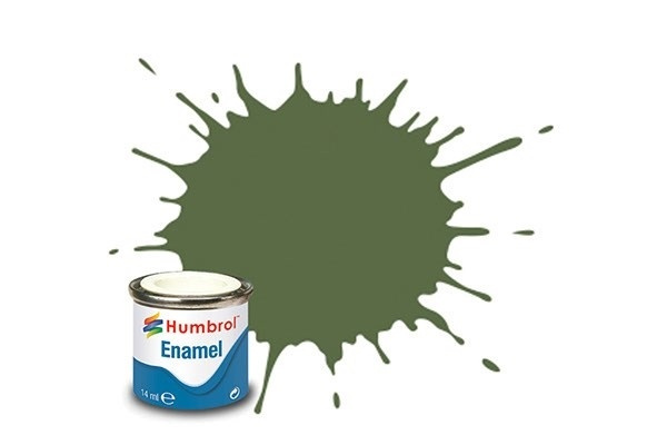 Paint enamel matt 14 ml grass green i gruppen SPORT, FRITID & HOBBY / Hobby / Hobbyfärger / Humbrol / Oljebaserad hos TP E-commerce Nordic AB (A05556)