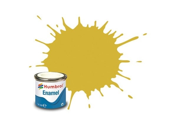Paint enamel matt 14 ml pale yellow i gruppen SPORT, FRITID & HOBBY / Hobby / Hobbyfärger / Humbrol / Oljebaserad hos TP E-commerce Nordic AB (A05557)