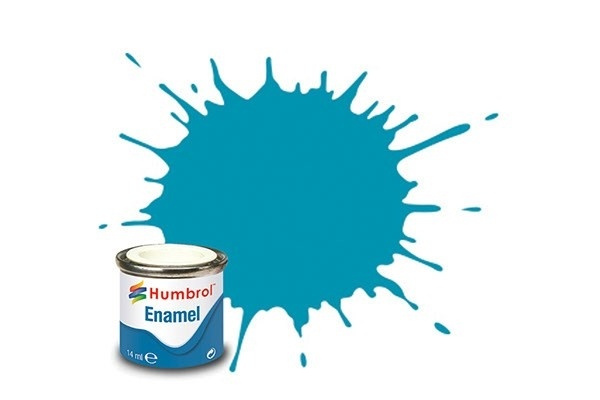 Paint enamel matt 14 ml mid blue i gruppen SPORT, FRITID & HOBBY / Hobby / Hobbyfärger / Humbrol / Oljebaserad hos TP E-commerce Nordic AB (A05565)