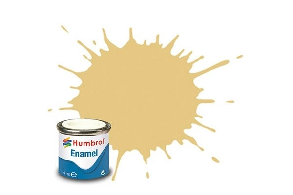 Paint enamel matt 14 ml cream i gruppen SPORT, FRITID & HOBBY / Hobby / Hobbyfärger / Humbrol / Oljebaserad hos TP E-commerce Nordic AB (A05576)