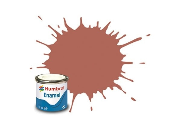 Paint enamel matt 14 ml rust i gruppen SPORT, FRITID & HOBBY / Hobby / Hobbyfärger / Humbrol / Oljebaserad hos TP E-commerce Nordic AB (A05582)