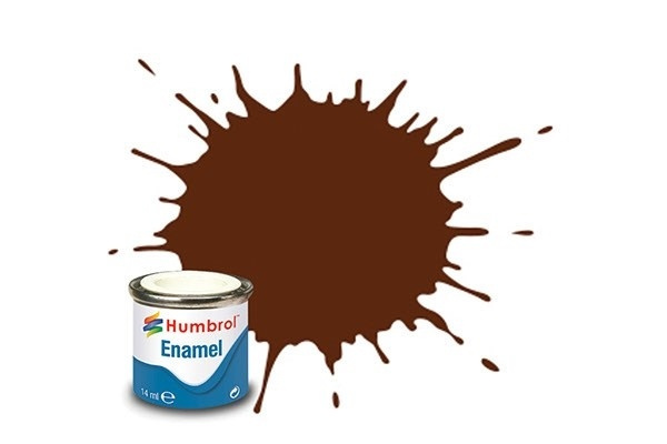 Paint enamel matt 14 ml german cam red brown i gruppen SPORT, FRITID & HOBBY / Hobby / Hobbyfärger / Humbrol / Oljebaserad hos TP E-commerce Nordic AB (A05610)