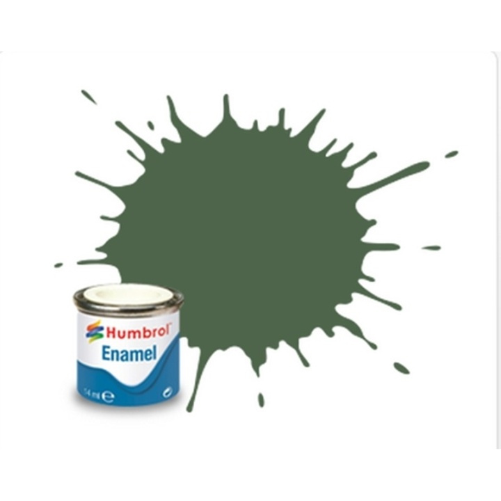 Paint enamel matt 14 ml RLM82 olivgrun i gruppen SPORT, FRITID & HOBBY / Hobby / Hobbyfärger / Humbrol / Oljebaserad hos TP E-commerce Nordic AB (A05637)