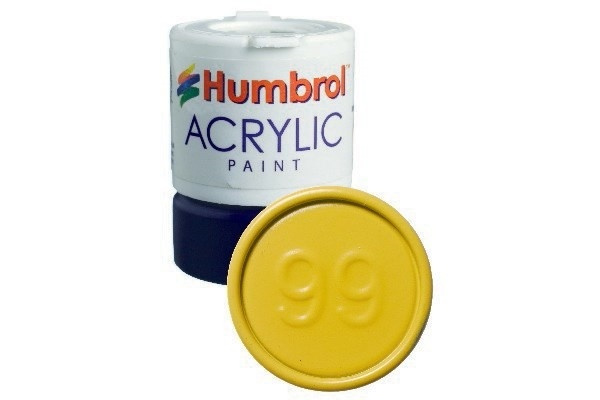 Acrylic maling Lemon 14ml - Mat i gruppen SPORT, FRITID & HOBBY / Hobby / Hobbyfärger / Humbrol / Vattenbaserad hos TP E-commerce Nordic AB (A05653)