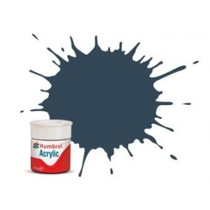 Acrylic maling 14ml graugrün matt RLM 74 -replaced i gruppen SPORT, FRITID & HOBBY / Hobby / Hobbyfärger / Humbrol / Vattenbaserad hos TP E-commerce Nordic AB (A05677)