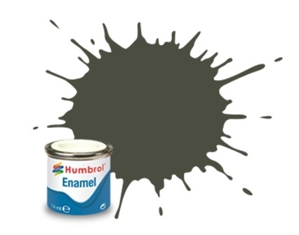 Paint enamel matt 14 ml dunkelgrün RLM 83 i gruppen SPORT, FRITID & HOBBY / Hobby / Hobbyfärger / Humbrol / Oljebaserad hos TP E-commerce Nordic AB (A05728)