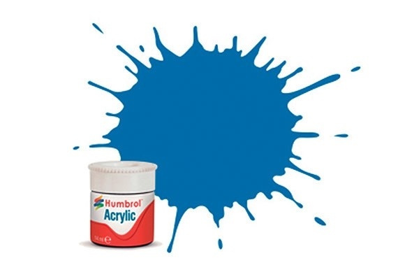 Acrylic maling baltic blue 14ml - Metal-replacemen i gruppen SPORT, FRITID & HOBBY / Hobby / Hobbyfärger / Humbrol / Vattenbaserad hos TP E-commerce Nordic AB (A05734)