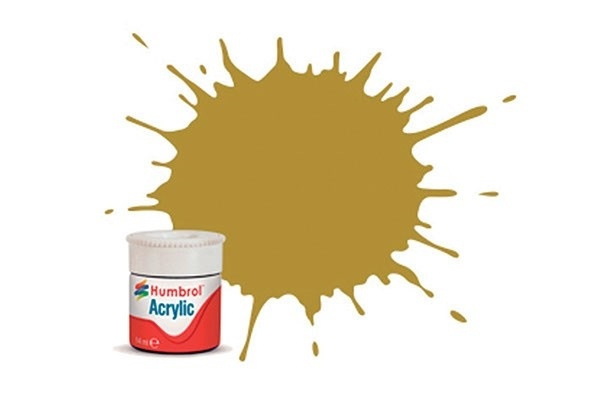 Acrylic maling ochre 14ml - Mat i gruppen SPORT, FRITID & HOBBY / Hobby / Hobbyfärger / Humbrol / Vattenbaserad hos TP E-commerce Nordic AB (A05736)