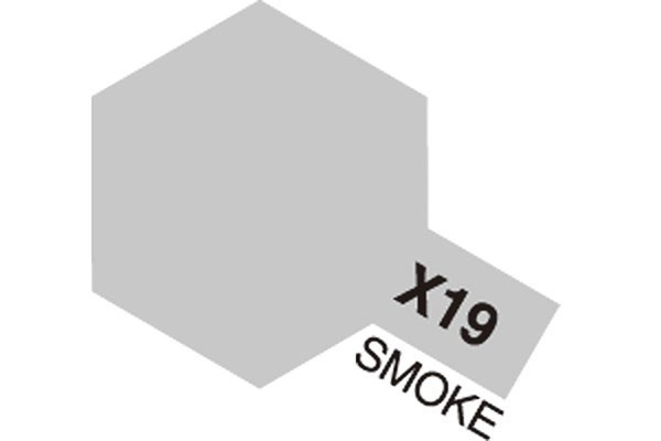 Acrylic Mini X-19 Smoke i gruppen SPORT, FRITID & HOBBY / Hobby / Hobbyfärger / Tamiya / Vattenbaserad hos TP E-commerce Nordic AB (A05795)