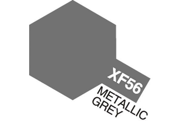Acrylic Mini XF-56 Metallic Grey i gruppen SPORT, FRITID & HOBBY / Hobby / Hobbyfärger / Tamiya / Vattenbaserad hos TP E-commerce Nordic AB (A05845)