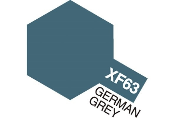 Acrylic Mini XF-63 German Grey i gruppen SPORT, FRITID & HOBBY / Hobby / Hobbyfärger / Tamiya / Vattenbaserad hos TP E-commerce Nordic AB (A05852)