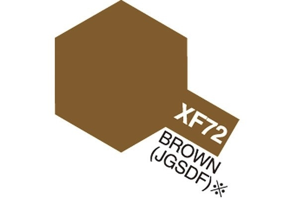 Acrylic Mini XF-72 Brown/JGSDF i gruppen SPORT, FRITID & HOBBY / Hobby / Hobbyfärger / Tamiya / Vattenbaserad hos TP E-commerce Nordic AB (A05861)