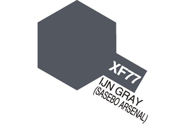 Acrylic Mini XF-77 IJN Gray Sasebo i gruppen SPORT, FRITID & HOBBY / Hobby / Hobbyfärger / Tamiya / Vattenbaserad hos TP E-commerce Nordic AB (A05866)