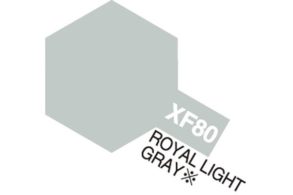 Acrylic Mini XF-80 Royal Gray i gruppen SPORT, FRITID & HOBBY / Hobby / Hobbyfärger / Tamiya / Vattenbaserad hos TP E-commerce Nordic AB (A05869)