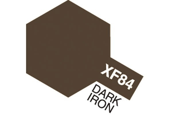 Acrylic Mini XF-84 Dark Iron i gruppen SPORT, FRITID & HOBBY / Hobby / Hobbyfärger / Tamiya / Vattenbaserad hos TP E-commerce Nordic AB (A05873)