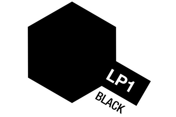 Tamiya Lacquer Paint LP-1 Black i gruppen SPORT, FRITID & HOBBY / Hobby / Hobbyfärger / Tamiya / Lackbaserad hos TP E-commerce Nordic AB (A05877)