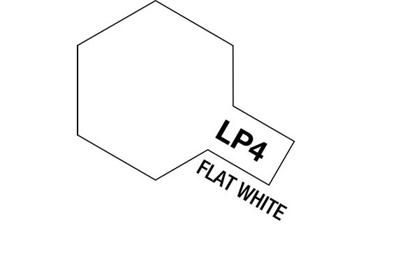 Tamiya Lacquer Paint LP-4 Flat White i gruppen SPORT, FRITID & HOBBY / Hobby / Hobbyfärger / Tamiya / Lackbaserad hos TP E-commerce Nordic AB (A05880)