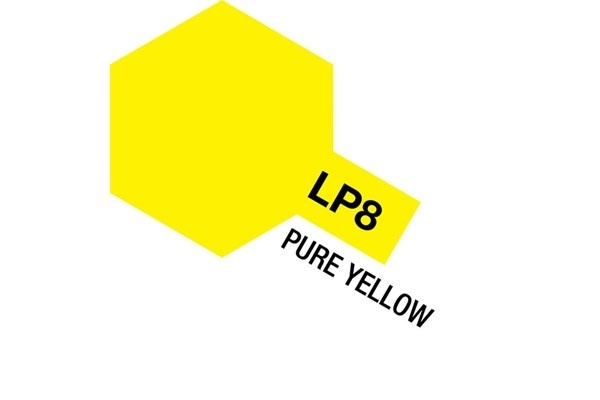Tamiya Lacquer Paint LP-8 Pure Yellow i gruppen SPORT, FRITID & HOBBY / Hobby / Hobbyfärger / Tamiya / Lackbaserad hos TP E-commerce Nordic AB (A05884)