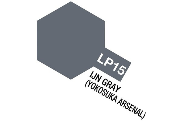 Tamiya Lacquer Paint LP-15 IJN Gray (Yokosuka A) i gruppen SPORT, FRITID & HOBBY / Hobby / Hobbyfärger / Tamiya / Lackbaserad hos TP E-commerce Nordic AB (A05891)