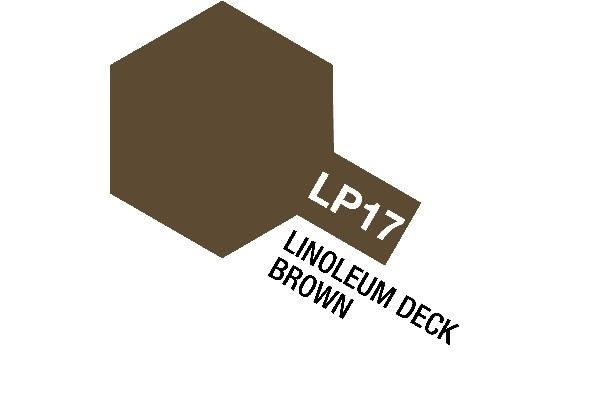 Tamiya Lacquer Paint LP-17 Linoleum Deck Brown i gruppen SPORT, FRITID & HOBBY / Hobby / Hobbyfärger / Tamiya / Lackbaserad hos TP E-commerce Nordic AB (A05893)