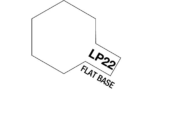 Tamiya Lacquer Paint LP-22 Flat Base i gruppen SPORT, FRITID & HOBBY / Hobby / Hobbyfärger / Tamiya / Lackbaserad hos TP E-commerce Nordic AB (A05898)