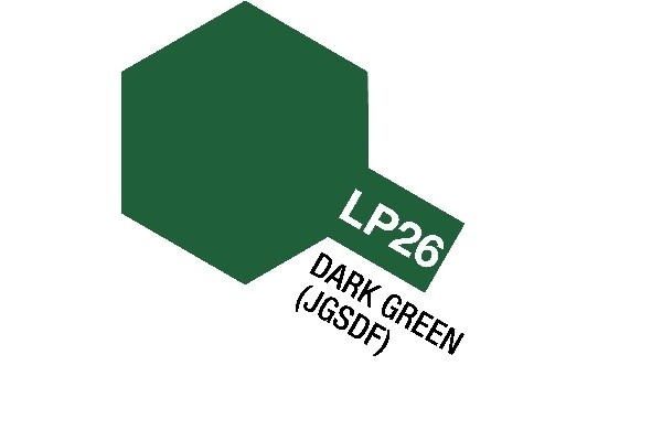 Tamiya Lacquer Paint LP-26 Dark Green (JGSDF) i gruppen SPORT, FRITID & HOBBY / Hobby / Hobbyfärger / Tamiya / Lackbaserad hos TP E-commerce Nordic AB (A05902)