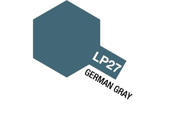 Tamiya Lacquer Paint LP-27 German Gray i gruppen SPORT, FRITID & HOBBY / Hobby / Hobbyfärger / Tamiya / Lackbaserad hos TP E-commerce Nordic AB (A05903)