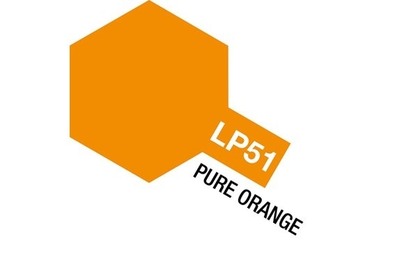 Tamiya Lacquer Paint LP-51 Pure Orange i gruppen SPORT, FRITID & HOBBY / Hobby / Hobbyfärger / Tamiya / Lackbaserad hos TP E-commerce Nordic AB (A05927)