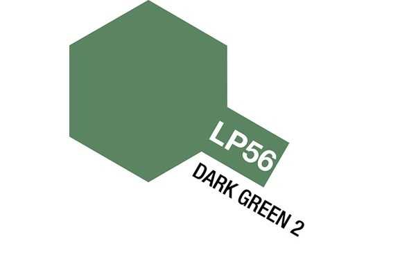 Tamiya Lacquer Paint LP-56 Dark Green 2 i gruppen SPORT, FRITID & HOBBY / Hobby / Hobbyfärger / Tamiya / Lackbaserad hos TP E-commerce Nordic AB (A05932)