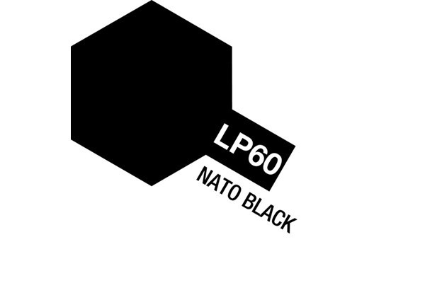 Tamiya Lacquer Paint LP-60 Nato Black i gruppen SPORT, FRITID & HOBBY / Hobby / Hobbyfärger / Tamiya / Lackbaserad hos TP E-commerce Nordic AB (A05936)