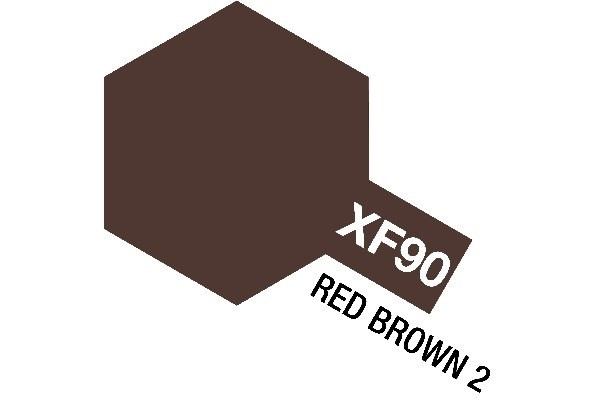 Acrylic Mini XF-90 Red Brown 2 i gruppen SPORT, FRITID & HOBBY / Hobby / Hobbyfärger / Tamiya / Vattenbaserad hos TP E-commerce Nordic AB (A05939)