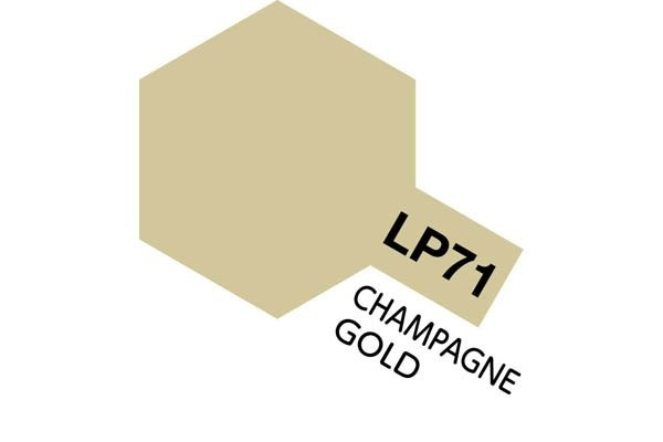 Tamiya Lacquer Paint LP-71 Champagne Gold i gruppen SPORT, FRITID & HOBBY / Hobby / Hobbyfärger / Tamiya / Lackbaserad hos TP E-commerce Nordic AB (A05951)