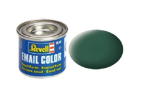 Revell dark green, mat, 14ml i gruppen SPORT, FRITID & HOBBY / Hobby / Hobbyfärger / Revell / Oljebaserad hos TP E-commerce Nordic AB (A05980)