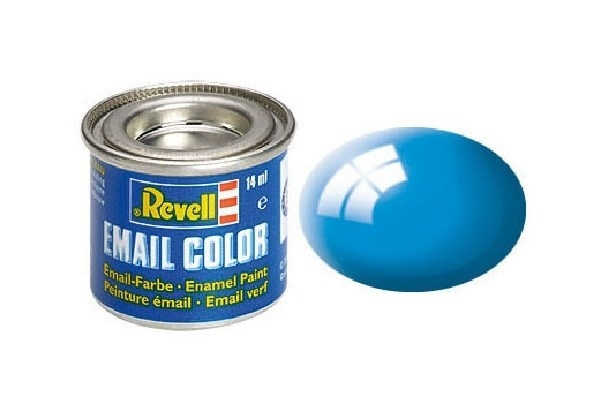 Revell light blue gloss, 14ml i gruppen SPORT, FRITID & HOBBY / Hobby / Hobbyfärger / Revell / Oljebaserad hos TP E-commerce Nordic AB (A05989)