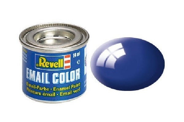 Revell ultramarine-blue gloss, 14ml i gruppen SPORT, FRITID & HOBBY / Hobby / Hobbyfärger / Revell / Oljebaserad hos TP E-commerce Nordic AB (A05990)