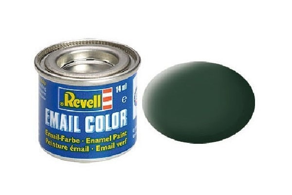 Revell dark green mat RAF, 14ml i gruppen SPORT, FRITID & HOBBY / Hobby / Hobbyfärger / Revell / Oljebaserad hos TP E-commerce Nordic AB (A06002)