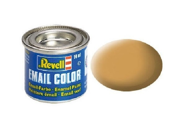 Revell ochre brown mat, 14ml i gruppen SPORT, FRITID & HOBBY / Hobby / Hobbyfärger / Revell / Oljebaserad hos TP E-commerce Nordic AB (A06017)