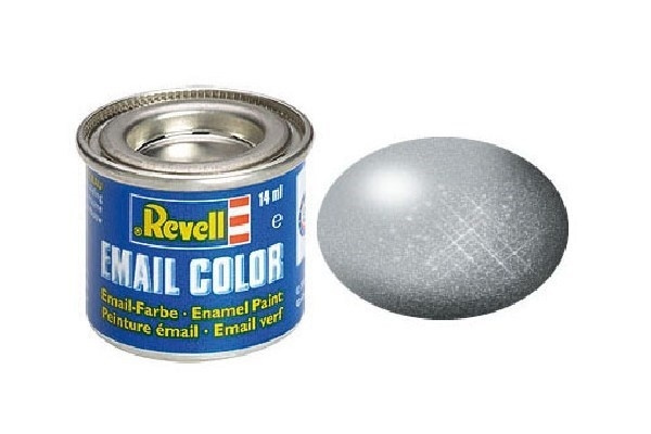 Revell silver metallic, 14ml i gruppen SPORT, FRITID & HOBBY / Hobby / Hobbyfärger / Revell / Oljebaserad hos TP E-commerce Nordic AB (A06019)