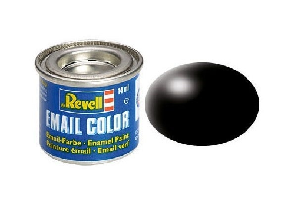 Revell black silk, 14ml i gruppen SPORT, FRITID & HOBBY / Hobby / Hobbyfärger / Revell / Oljebaserad hos TP E-commerce Nordic AB (A06027)