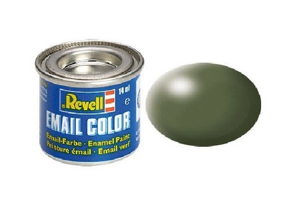 Revell olive green silk, 14ml i gruppen SPORT, FRITID & HOBBY / Hobby / Hobbyfärger / Revell / Oljebaserad hos TP E-commerce Nordic AB (A06036)