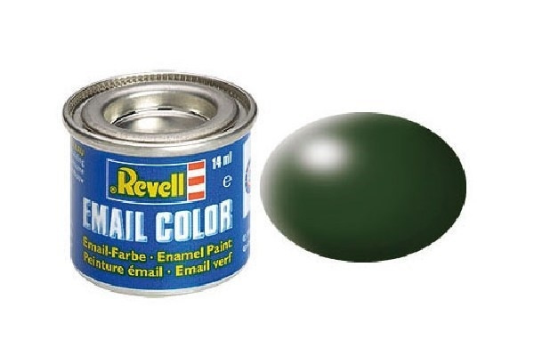 Revell dark green silk, 14ml i gruppen SPORT, FRITID & HOBBY / Hobby / Hobbyfärger / Revell / Oljebaserad hos TP E-commerce Nordic AB (A06038)