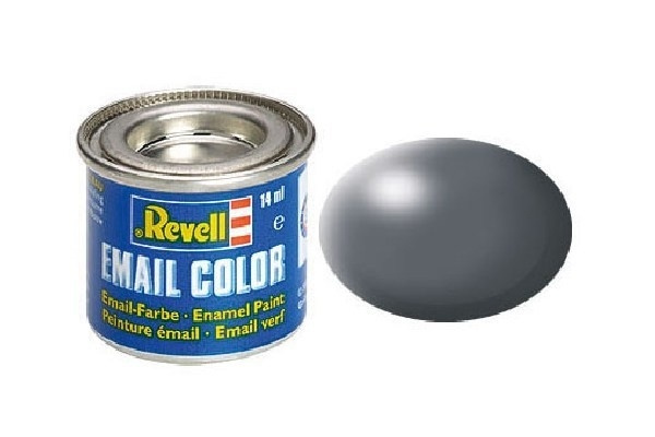 Revell dark grey silk, 14ml i gruppen SPORT, FRITID & HOBBY / Hobby / Hobbyfärger / Revell / Oljebaserad hos TP E-commerce Nordic AB (A06043)