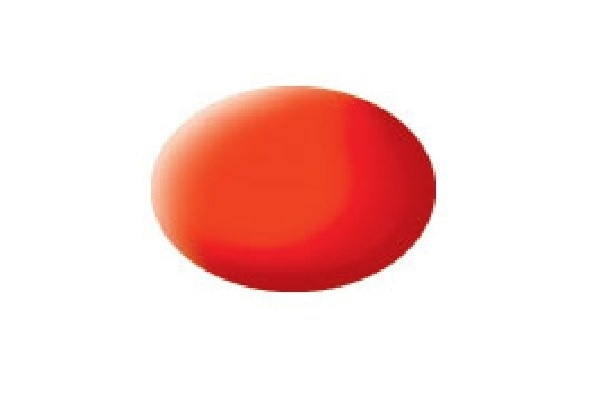 Revell Aqua luminous orange mat, 18ml i gruppen SPORT, FRITID & HOBBY / Hobby / Hobbyfärger / Revell / Vattenbaserad hos TP E-commerce Nordic AB (A06061)