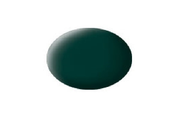 Revell Aqua black-green mat, 18ml i gruppen SPORT, FRITID & HOBBY / Hobby / Hobbyfärger / Revell / Vattenbaserad hos TP E-commerce Nordic AB (A06069)