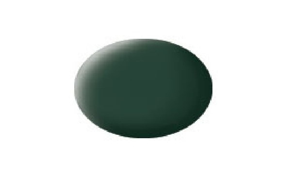 Revell Aqua dark green mat RAF, 18ml i gruppen SPORT, FRITID & HOBBY / Hobby / Hobbyfärger / Revell / Vattenbaserad hos TP E-commerce Nordic AB (A06090)