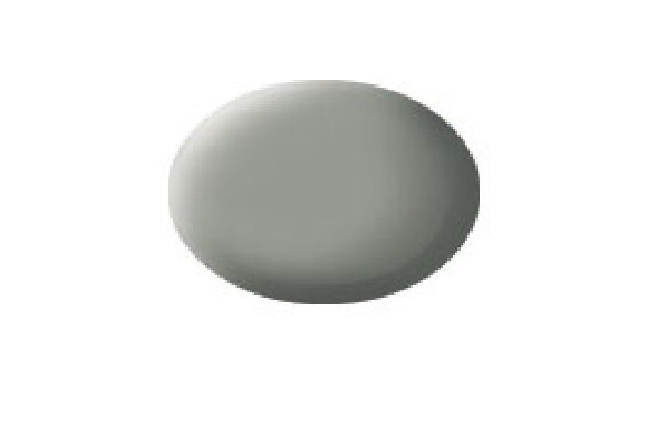 Revell Aqua stone grey mat, 18ml i gruppen SPORT, FRITID & HOBBY / Hobby / Hobbyfärger / Revell / Vattenbaserad hos Teknikproffset Nordic AB (A06093)