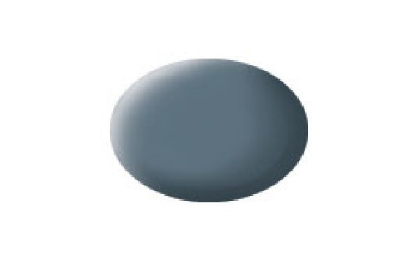 Revell Aqua greyish blue mat, 18ml i gruppen SPORT, FRITID & HOBBY / Hobby / Hobbyfärger / Revell / Vattenbaserad hos TP E-commerce Nordic AB (A06097)