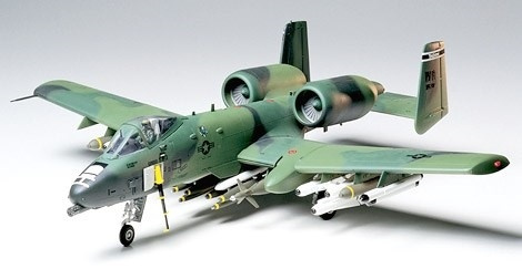 Tamiya 1/48 A10A THUNDERBOLT II DESERT.ST i gruppen SPORT, FRITID & HOBBY / Hobby / Plastmodeller / Flyg/Helikoptrar hos TP E-commerce Nordic AB (A06209)