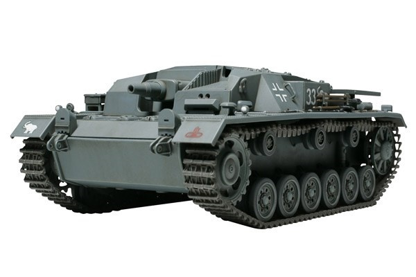 Tamiya 1/48 STURMGESCHUTZ III AUF.B i gruppen SPORT, FRITID & HOBBY / Hobby / Plastmodeller / Militärfordon (Land) hos TP E-commerce Nordic AB (A06238)