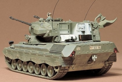 Tamiya 1/35 FLAKPANZER GEPARD i gruppen SPORT, FRITID & HOBBY / Hobby / Plastmodeller / Militärfordon (Land) hos TP E-commerce Nordic AB (A06272)